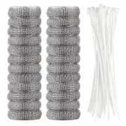 24 Pcs Lint Traps Catcher for Washing Machine Lint Snare Trap with Cable Ties