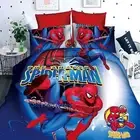Spiderman Single/King Single Size Bed Quilt/Doona/Duvet Cover Set Pillow Case