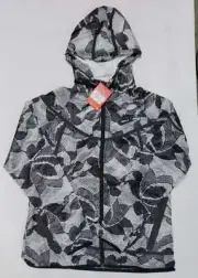 Nike Sportswear City-Ready Wind-runner 704680 010 Black/White New Women's Size M