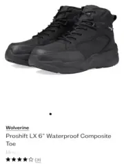Wolverine Men ProShift LX EnergyBound 6" CarbonMax® Work Boot Shoes SIZES 8.5
