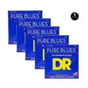 5 SETS DR Electric Guitar Strings Pure Blues 9-46 Nickel Lite-Medium PHR-9/46