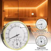 2Pcs Sauna Thermometer 2 in 1 Sauna Thermometer Hygrometer Indoor Sauna jeCTi