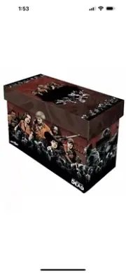 BCW Short Comic Book Storage Box The Walking Dead Compendium Design (Set of 10)