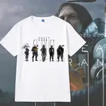 𝙁𝙖𝙨𝙝𝙞𝙤𝙣 𝙍𝙞𝙘𝙠⚡死亡擱淺PS4游戲小島秀夫DEATH STRANDING短袖純棉T恤衣服