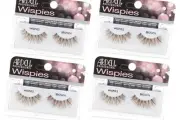 Ardell Wispies False Eyelashes - Brown, Natural Look Wispy Lashes, Lightweight &