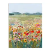 Artey | Wildflower Meadow - Stretched Canvas - Stretched Canvas - 60 x 80cm