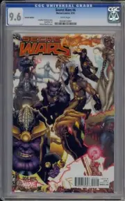 SECRET WARS #4 -CGC 9.6 - BIANCHI CONNECTING VARIANT
