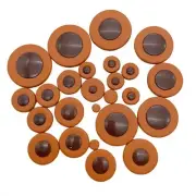 Saxophone Repair Pad Leather Saxo Cushions Pad Professional for Altos Saxophone