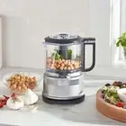 KitchenAid 3.5 Cup mini food processor in Contour Silver - brand new ! box