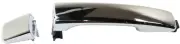 Fits SOUL 14-22 REAR EXTERIOR DOOR HANDLE LH, All Chrome, w/ Cover, w/o Smart En