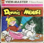 1967 DENNIS THE MENACE 3d View-Master 3 Reel Packet NEW SEALED