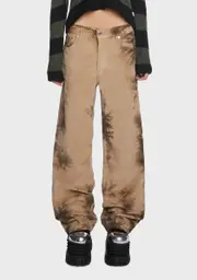 [Minga] Haze Tie Dye Velvet Pants