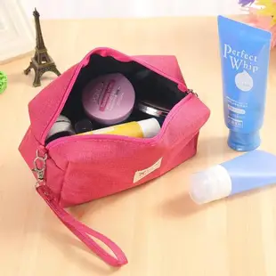 韓國化妝包手拿小號便攜化妝品收納大容量旅行化妝袋布包隨身防水
