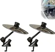 Car Crash Cymbal, Car Cymbal Air Vent, Easy Install on Dashboards & Vents, Easy Clip On Mini Cymbal for Music Lovers, Make Your Driving More Fun, Quirky Gifts for Drivers & Drummers (2 Pcs)