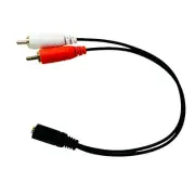 Sennheiser Adapter Jack 3.5mm to RCA -CINCH for TV Listening Set 830-TV