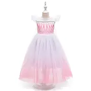 Frozen Elsa Fairy Dress Flower Girl Dress Tulle Dresses Carnival Costume Sweet Movie Cosplay for Girls' Kid's Halloween Carnival Mardi Gras Performance Party S