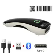 Barcode Scanner Wireless 1D 2D CMOS Scanner USB Bluetooth Mini Pocket QR Reader
