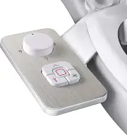 Bidet Attachment - Non-Electric Cold Water Bidet Toilet Seat Attachment with Pr