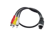 RCA Camera to 4PIN Female Converter Adaptor Cable for Reverse Camera