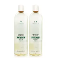 在飛比找誠品線上優惠-THE BODY SHOP 白麝香沐浴膠(400ML)X2-