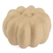 Set of 3 Ready to Embellish Paper Mache 6-1/2" Diam Pumpkins