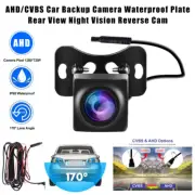 170° Car Rear View Backup Camera Reverse Parking Cam Waterproof AHD Night Vision
