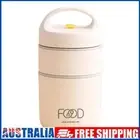 # Thermal Lunch Box Stainless Steel Bento Food Containers for Kids Adults (Beige