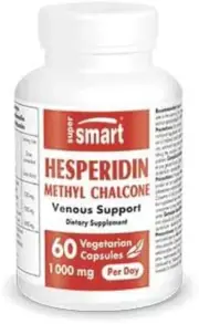 Supersmart - Hesperidin Methyl Chalcone 1000 mg Per Day - Citrus Aurentium Stand