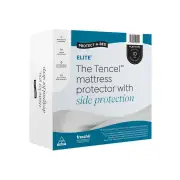 Protect-A-Bed Elite Tencel With Side Protection Mattress Protector-King Single