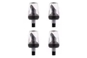 4x 2pc Bartender Combo Spirit Pourer & Measure Cup 30ml Dripper Barware Set