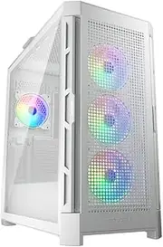 Cougar E-ATX DUOFACE Pro RGB Tempered Glass Case White CGR-5AD1W-RGB