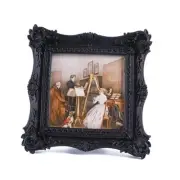 4x4 Vintage Picture Frames Ornate Picture Frames Gothic Picture 4 x 4 Black