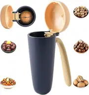 Nut Cracker With Splash-proof And Labor-saving Walnuts Pecans Hazelnuts B Almonds Metal Cracking Tool-g