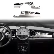 For Mini R55 R56 R57 2009-2013 Dashboard Panel Decorative Cover Gray Union Jack