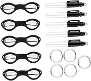 BCOATH Nurse Writing Set 15pcs Kit Scissors Pens Compact Lightweight for Travel Craftmaking