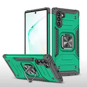 MCC Shockproof Samsung Galaxy Note 10 Heavy Duty Case Cover Ring Note10 [Dark Green]
