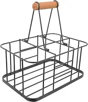 MUCKLILY 1Pc Wine Rack Decorative Storage Holder Wine Display Stand for Home Bar and Party Use