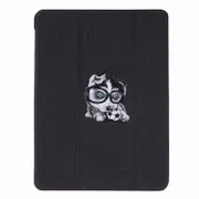Embroidery Pattern Silk Texture Horizontal Flip Leather Case For Ipad9.7/Air12/Pro9.7 With Three-Folding Holder and Sleep / Wake-Up Function