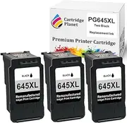 Cartridge Planet 3 Black Compatible Ink for Canon PG-645XL PG645XL for Canon MG2460 MG2560 MG2960 MG2965 MG3060 MX496 TR4560 TR4660 TR4665 TS3160 TS3165 TS3166 TS3360 TS3365 TS3460 TS3465