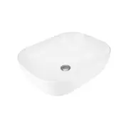490*395*150mm Bathroom Ceramic Basin Sink Vanity Above Counter Hand Wash Bowl White