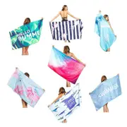 Sand Free XL Beach Towel Bag Quick Dry Microfibre Compact Light Swimming