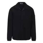 [Stone Island] Stone Island Corduroy Patch-pocket Shirt XL BLACK