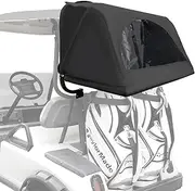 Universal Rear Bag Rain Cover Kit OEM Golf Cart - Black