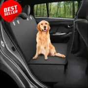 ONE Day Sale! Dog Back Seat Cover Waterproof Scratchproof Hammock Black