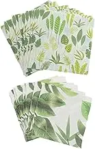Decorative Paper Napkins 2 Packs Wood Pulp Material Patterned Napkins for Dinner Safe Attractive