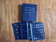 Universal Binder Whitman Coin Album Model 9140 w/ 4x Inserts