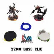 3D Printed - 32mm Base-Clix - Squad Markers for Miniature Bases