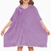 BesserBay Bath Poncho Children's Beach Poncho Swimming Hooded Towel Size Medium