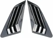 Car Rear Window Louver Shutter Panel Cover Accessories Compatible For Audi A3 8Y Sportback Hatchback 2021 2022 Window Louver Side Vent Trim(Model B)