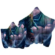 Cool and Scary the Call of Cthulhu Towel with Hood